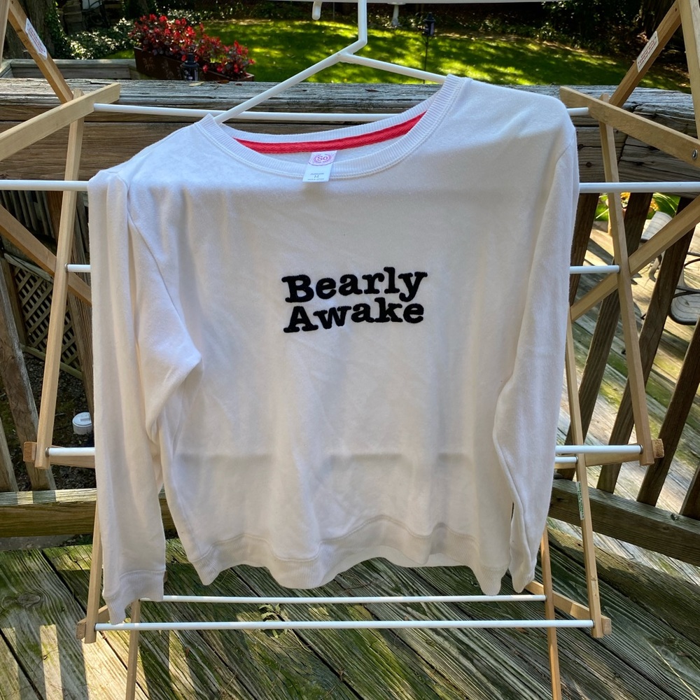 Long sleeve sleep shirt